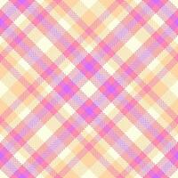 Plaid pattern seamless of texture check tartan with a fabric background textile. vector