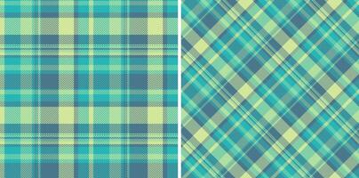 Seamless plaid of background textile tartan with a pattern fabric check texture. vector