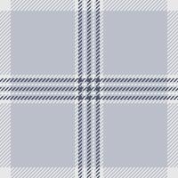 Fabric plaid pattern of textile seamless check with a background texture tartan. vector