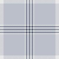 Fabric plaid pattern of textile seamless check with a background texture tartan. vector