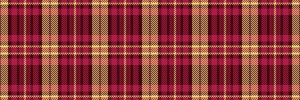 Satin pattern texture plaid, straight textile check tartan. Fancy seamless fabric background in red and dark colors. vector