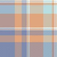Part pattern tartan, advertising plaid seamless texture. Bedroom fabric background check textile in orange and light colors. vector