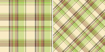 Textile seamless pattern of fabric tartan background with a texture plaid check . vector