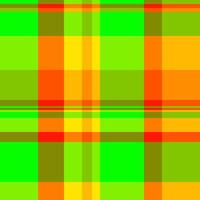 Flowing check texture , strip background pattern fabric. Pop tartan plaid seamless textile in bright and lime colors. vector