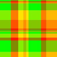 Flowing check texture , strip background pattern fabric. Pop tartan plaid seamless textile in bright and lime colors. vector