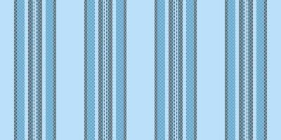 Perfection background texture fabric, ragged lines vertical . Pretty seamless textile stripe pattern in light and cyan colors. vector