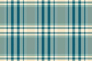 Seamless check texture of plaid textile tartan with a background fabric pattern. vector