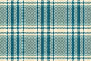 Seamless check texture of plaid textile tartan with a background fabric pattern. vector