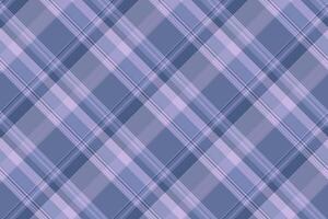 Perfection plaid seamless , iconic fabric tartan check. African background texture pattern textile in pastel and blue colors. vector