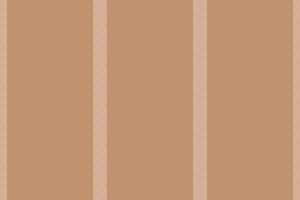 Hipster vertical lines stripe, model texture pattern seamless. Cut out background textile fabric in orange and light colors. vector