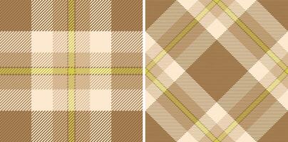 Plaid textile of pattern texture seamless with a background tartan check fabric. vector