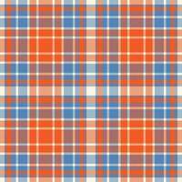 Plaid seamless pattern. Check fabric texture. textile print. vector