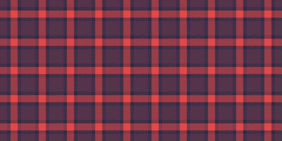 Cloth pattern textile fabric, old-fashioned background plaid tartan. Installing texture check seamless in pink and dark colors. vector