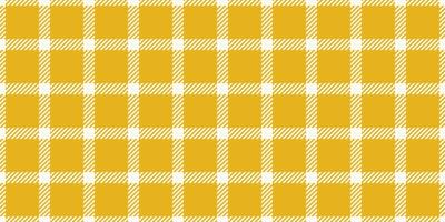 Poncho tartan background pattern, mockup check texture . Handmade plaid textile seamless fabric in sea shell and amber colors. vector