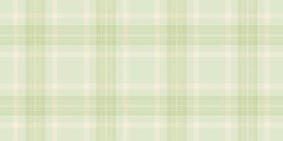 Easter texture textile fabric, mat check tartan background. Pastel pattern plaid seamless in light and antique white colors. vector