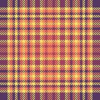 Pixel pattern textile background, christmas ornament tartan texture. Flow fabric plaid seamless check in red and purple colors. vector