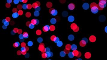 Abstract Motion Graphic Animation of Illumniated Lines and Dots Background video