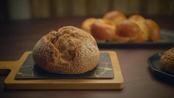 gebacken Gebäck Brot Laib Essen Ernährung Produkte angezeigt video