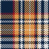 Seamless pattern of scottish tartan plaid. Repeatable background with check fabric texture. backdrop striped textile print. vector