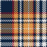 Seamless pattern of scottish tartan plaid. Repeatable background with check fabric texture. backdrop striped textile print. vector