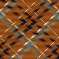 Seamless pattern of scottish tartan plaid. Repeatable background with check fabric texture. backdrop striped textile print. vector