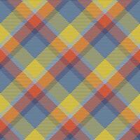 Seamless pattern of scottish tartan plaid. Repeatable background with check fabric texture. backdrop striped textile print. vector