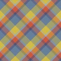 Seamless pattern of scottish tartan plaid. Repeatable background with check fabric texture. backdrop striped textile print. vector