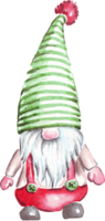 gnomo. aguarela clipart png