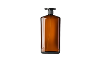 schoon en gemakkelijk shampoo fles mockup Aan de transparant achtergrond, formaat png