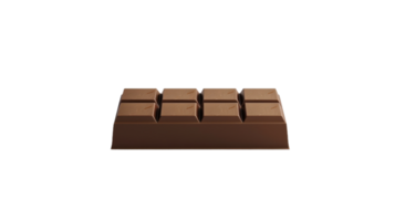 chocolate bares em a transparente fundo, formato png