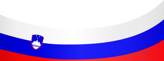 Slovenia flag wave png