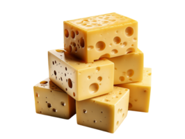 Isolated cheese food png