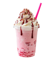 Cold drink milkshake isolated png