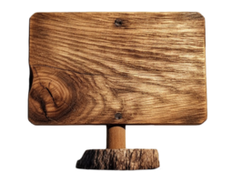 Holzschild isoliert png