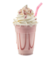 Cold drink milkshake isolated png