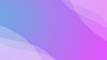 simple purple blue gradient wave animation background, gradation color animation video