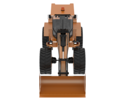 Loader isolated on background. 3d rendering - illustration png