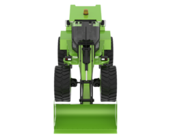 Loader isolated on background. 3d rendering - illustration png