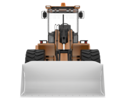 Loader isolated on background. 3d rendering - illustration png