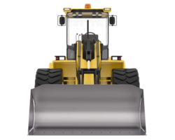 Loader isolated on background. 3d rendering - illustration png