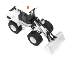 Loader isolated on background. 3d rendering - illustration png