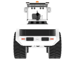 Loader isolated on background. 3d rendering - illustration png