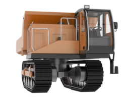 Crawler isolated on background. 3d rendering - illustration png