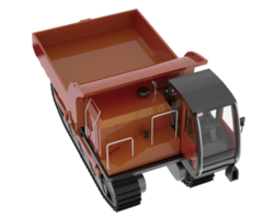 Crawler isolated on background. 3d rendering - illustration png