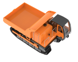 Crawler isolated on background. 3d rendering - illustration png