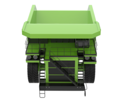 Bergbau LKW isoliert auf Hintergrund. 3d Rendern - - Illustration png