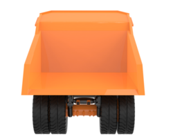 Bergbau LKW isoliert auf Hintergrund. 3d Rendern - - Illustration png