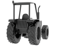 Big farming vehicle isolated on background. 3d rendering - illustration png