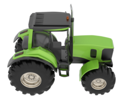 Big farming vehicle isolated on background. 3d rendering - illustration png