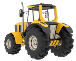 Big farming vehicle isolated on background. 3d rendering - illustration png